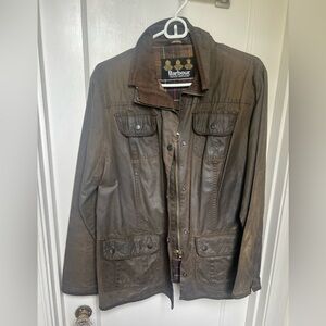 Vintage Barbour Utility Brown Jacket